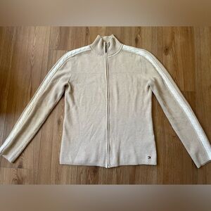 Tommy Hilfiger vintage cotton zip up sweater